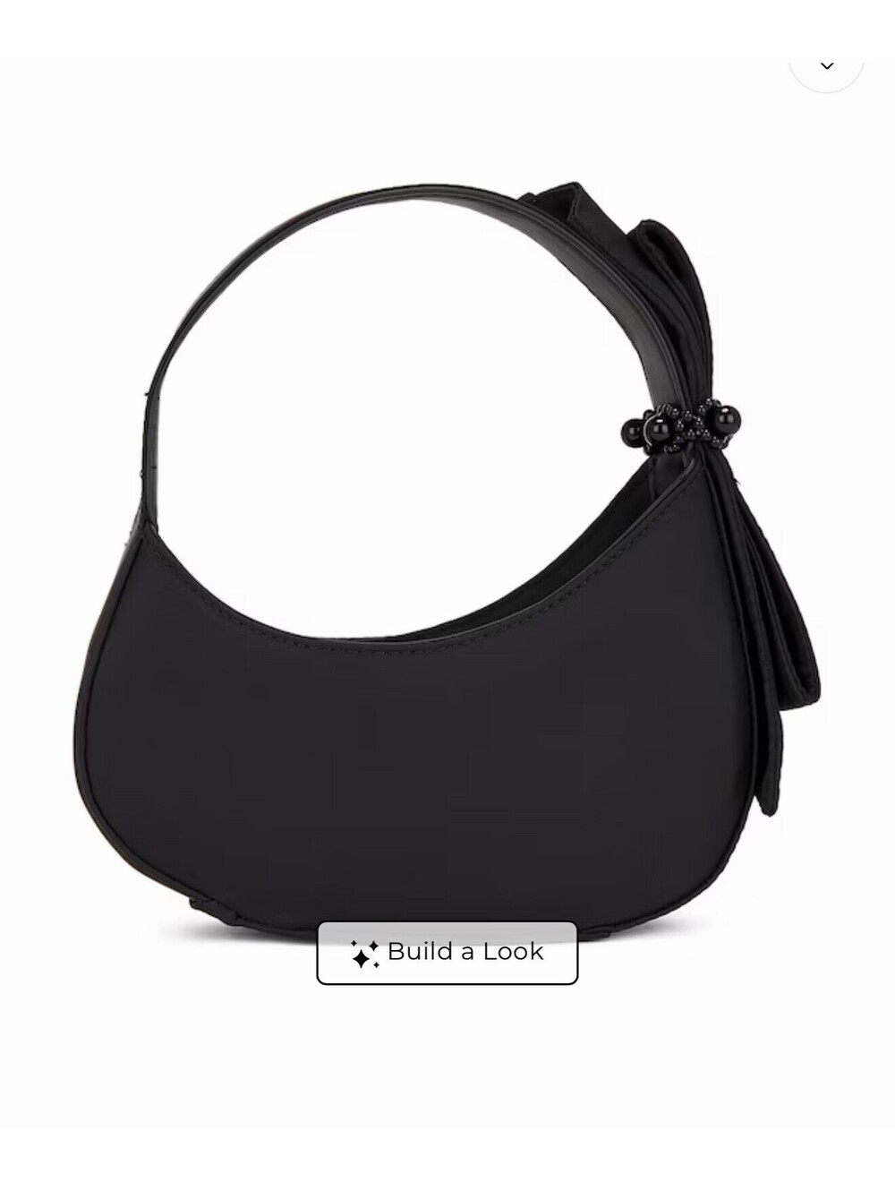 8 Other Reason Bow Shoulder Bag In Black Revolve